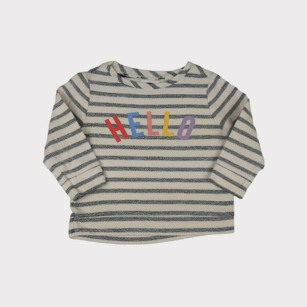 Old Navy Colorful Hello Sweatshirt